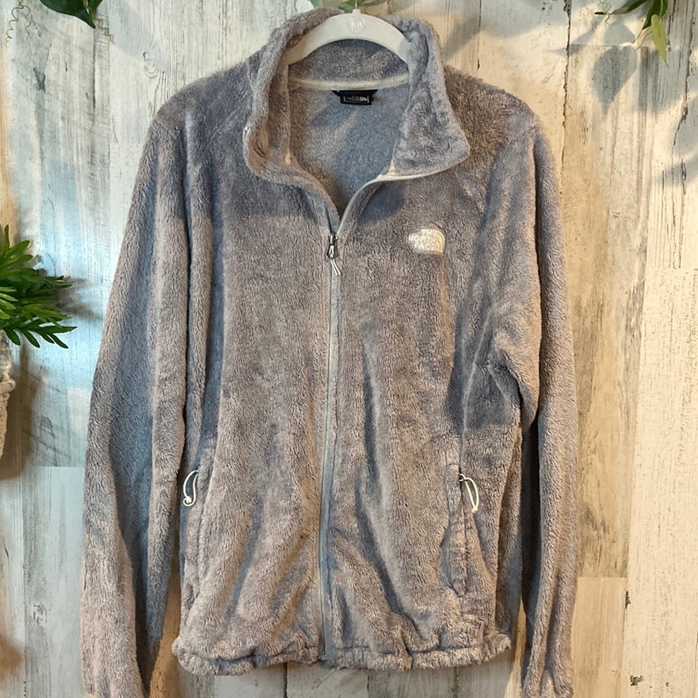 The North Face Gray Zip Up Jacket